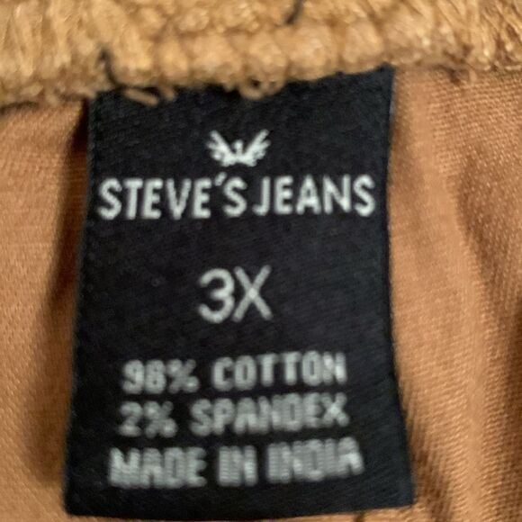 Steve’s Jeans Men’s Joggers Pockets Brown Pants Size 3X - Picture 10 of 11
